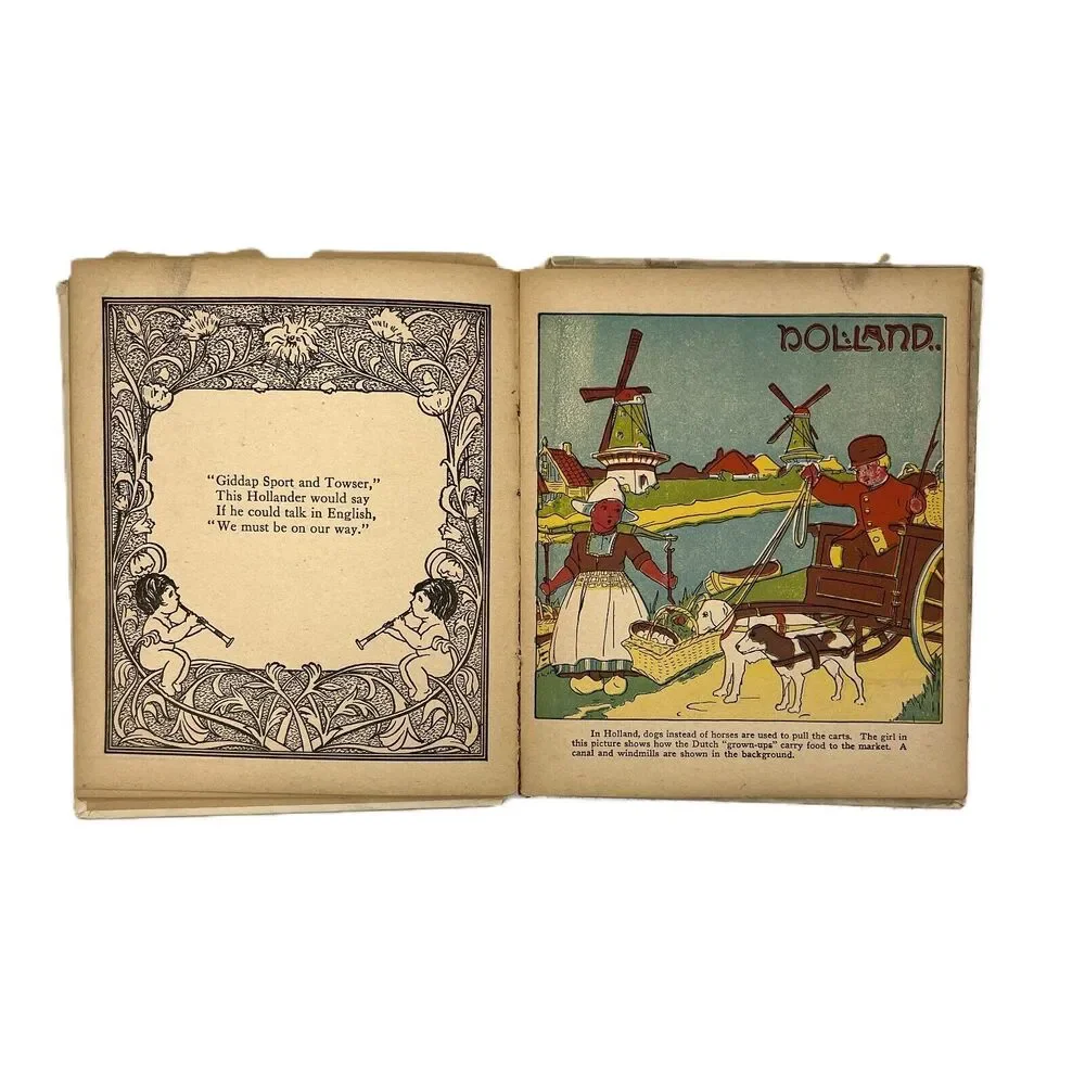 1916 Children Of The World-Europe (Number One) Goldsmith Publishing - see photos